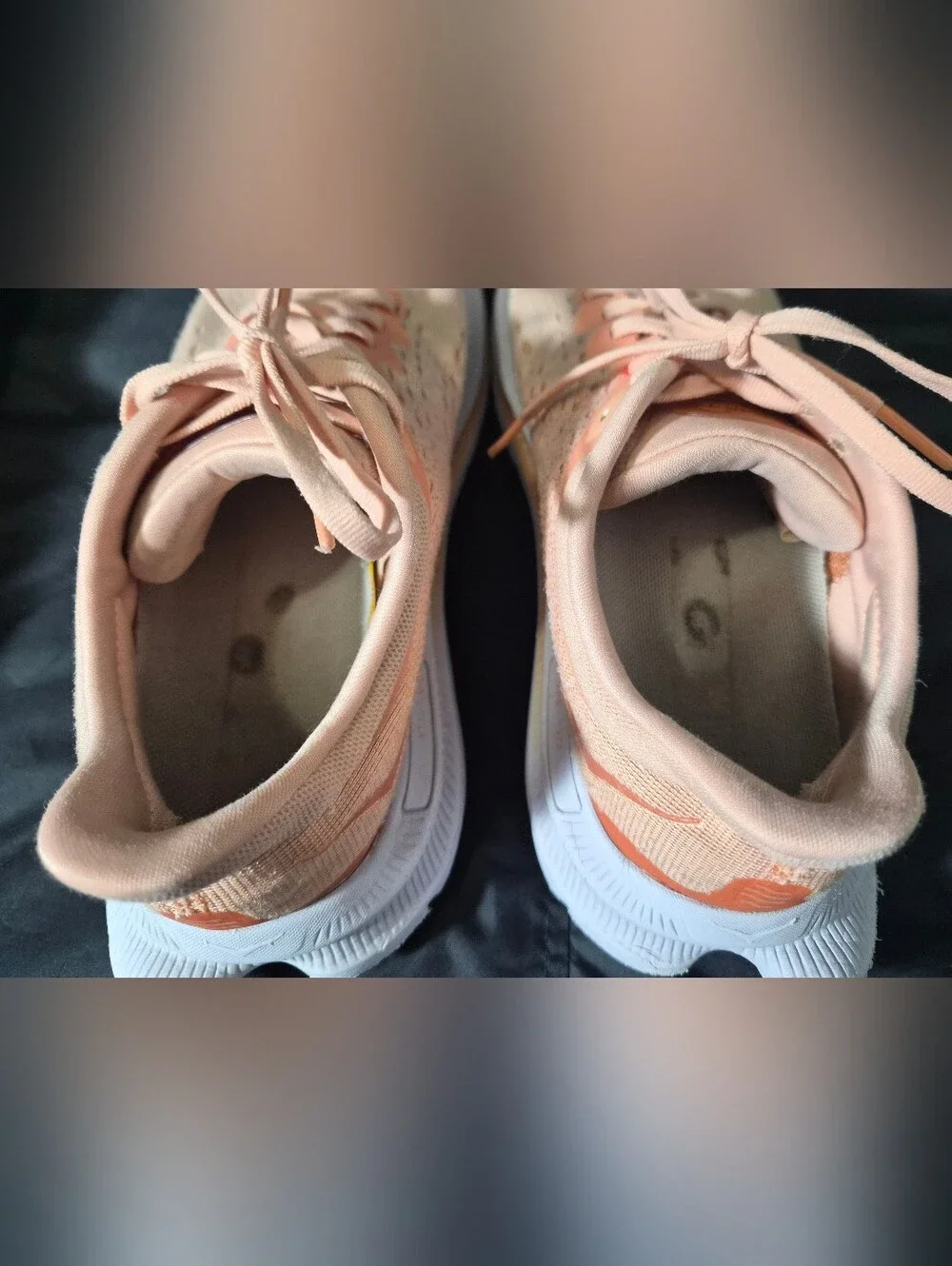 Women's HOKA ONE ONE Kawana ''Peach Parfait'' Running Shoes Sz. 7.5